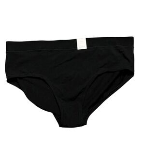 Auden Panties Cotton Blend Hipster Black 4XL 28-30 Plus Size NEW Tagless